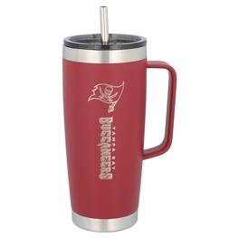 The Memory Company - Tampa Bay Buccaneers 26oz. Team Color Roadie Tumbler with Handle - Multicolor