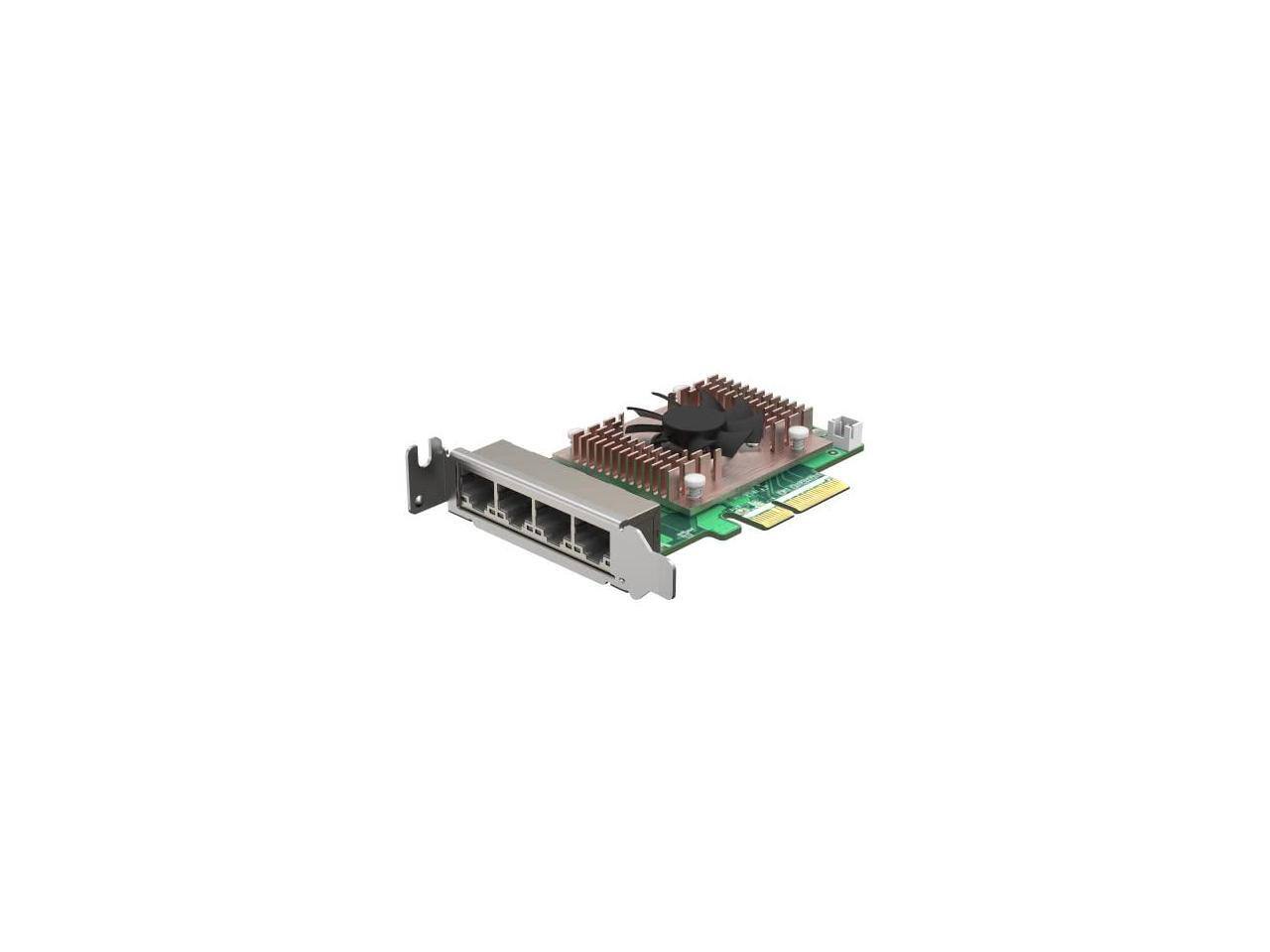 Alt View 6. QNAP - QNAP QXG-2G4T-I225 Quad-Port 2.5 GbE Network Expansion Card.