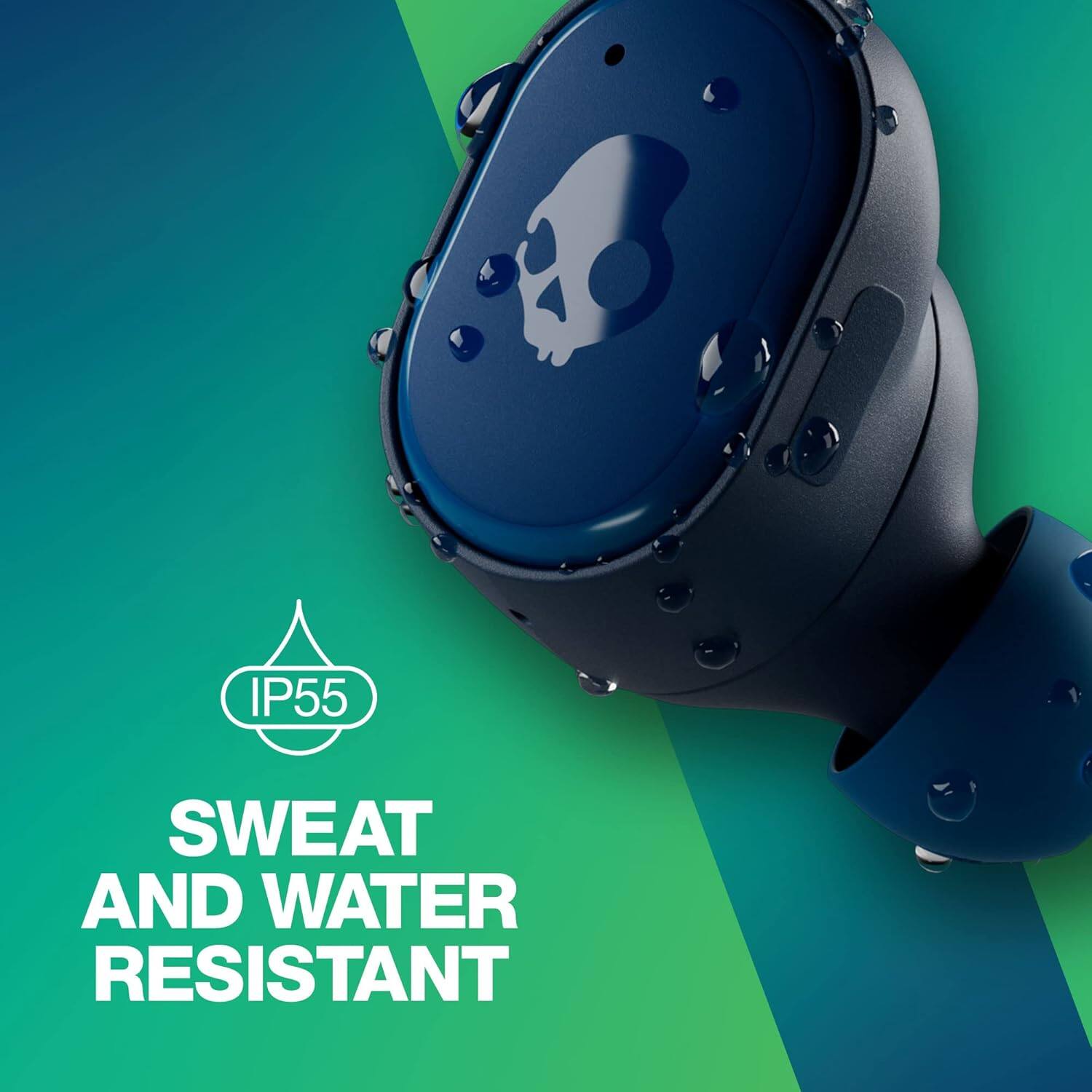 IP55
SWEAT AND WATER RESISTANT