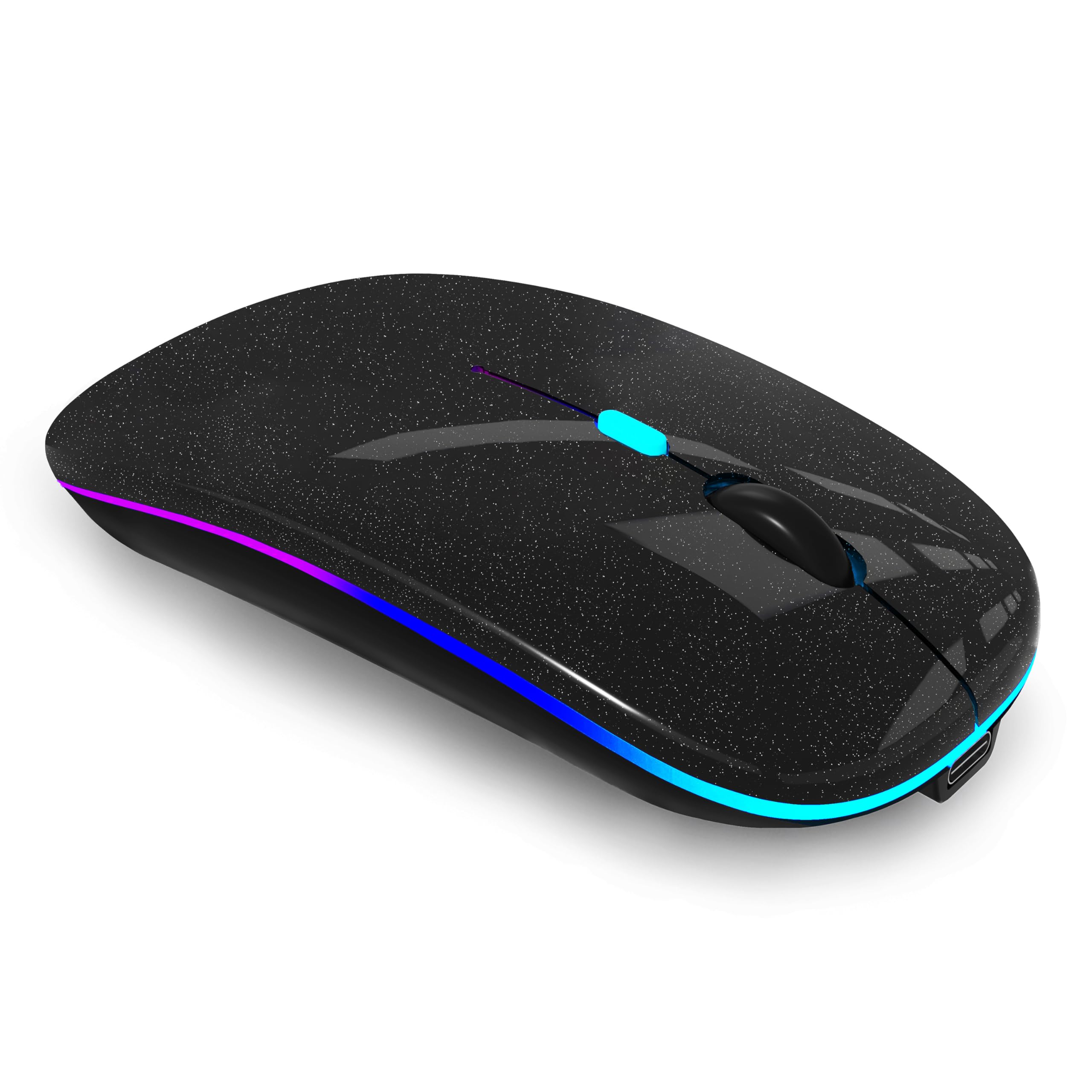 Pearl Black Wireless Bluetooth Mouse