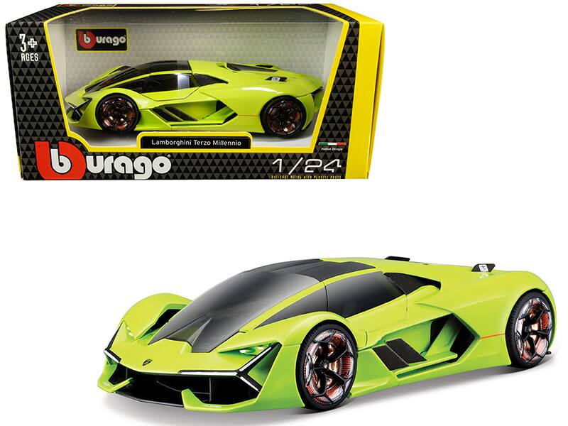 3+ AGES  
burago  
Lamborghini Terzo Millennio  
1/24  
burago