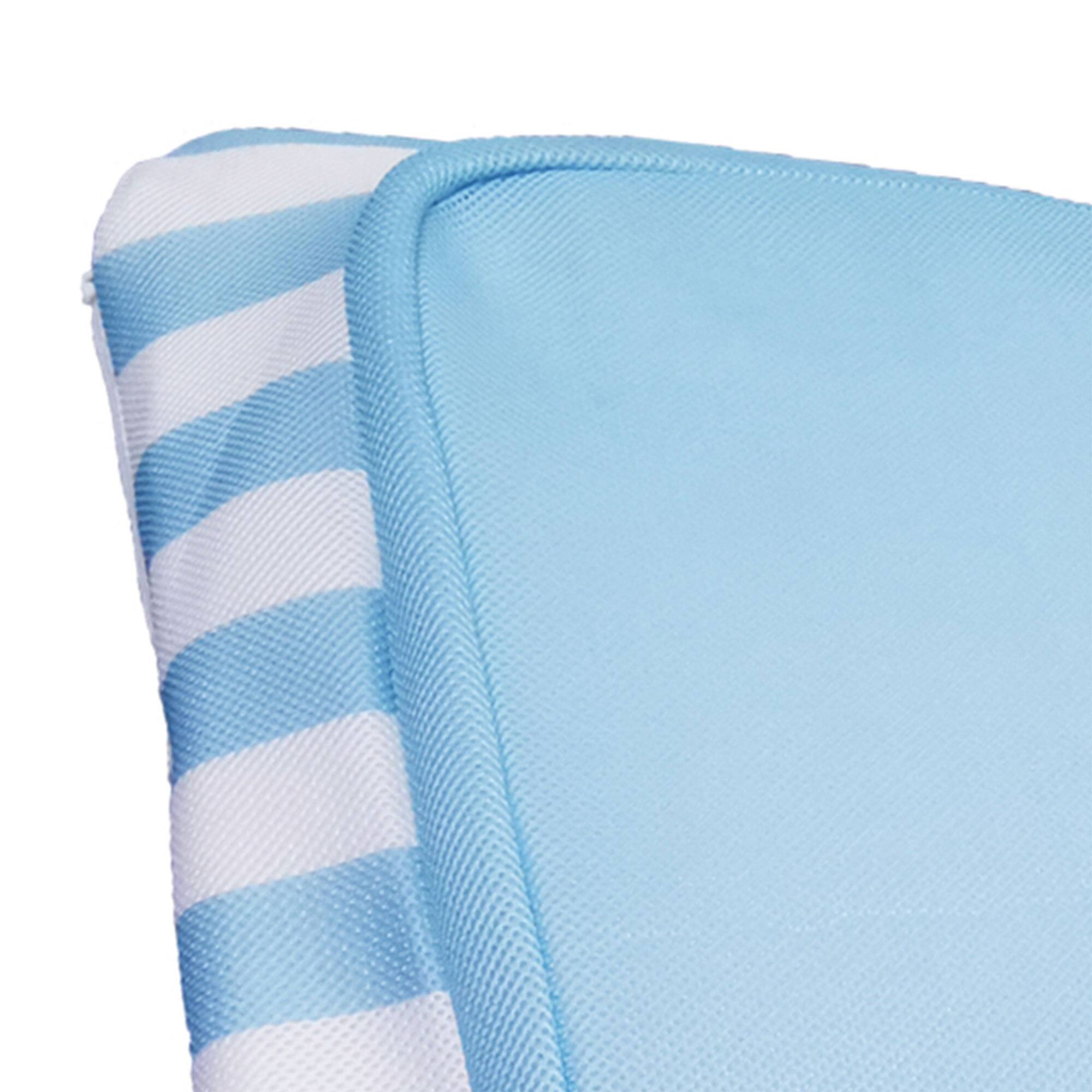 Alt View 4. COMFY FLOATS - Comfy Floats No Inflate Sun Bed Water Lounger Pool Float w/Pillow, Blue (3 Pack) - Teal.