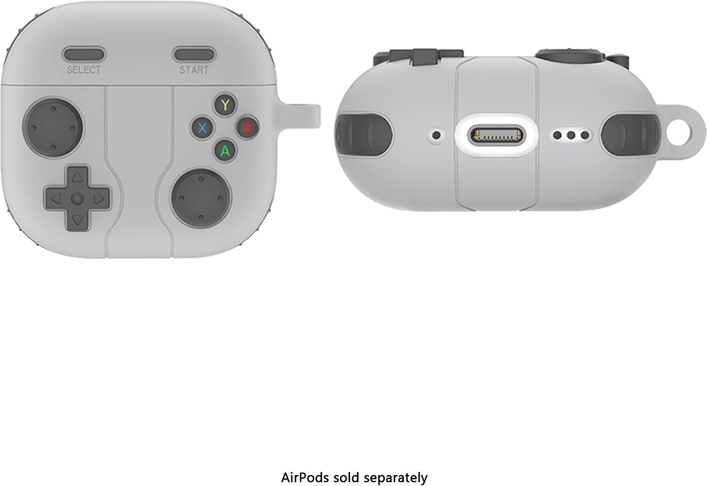 AirPods sold separately.