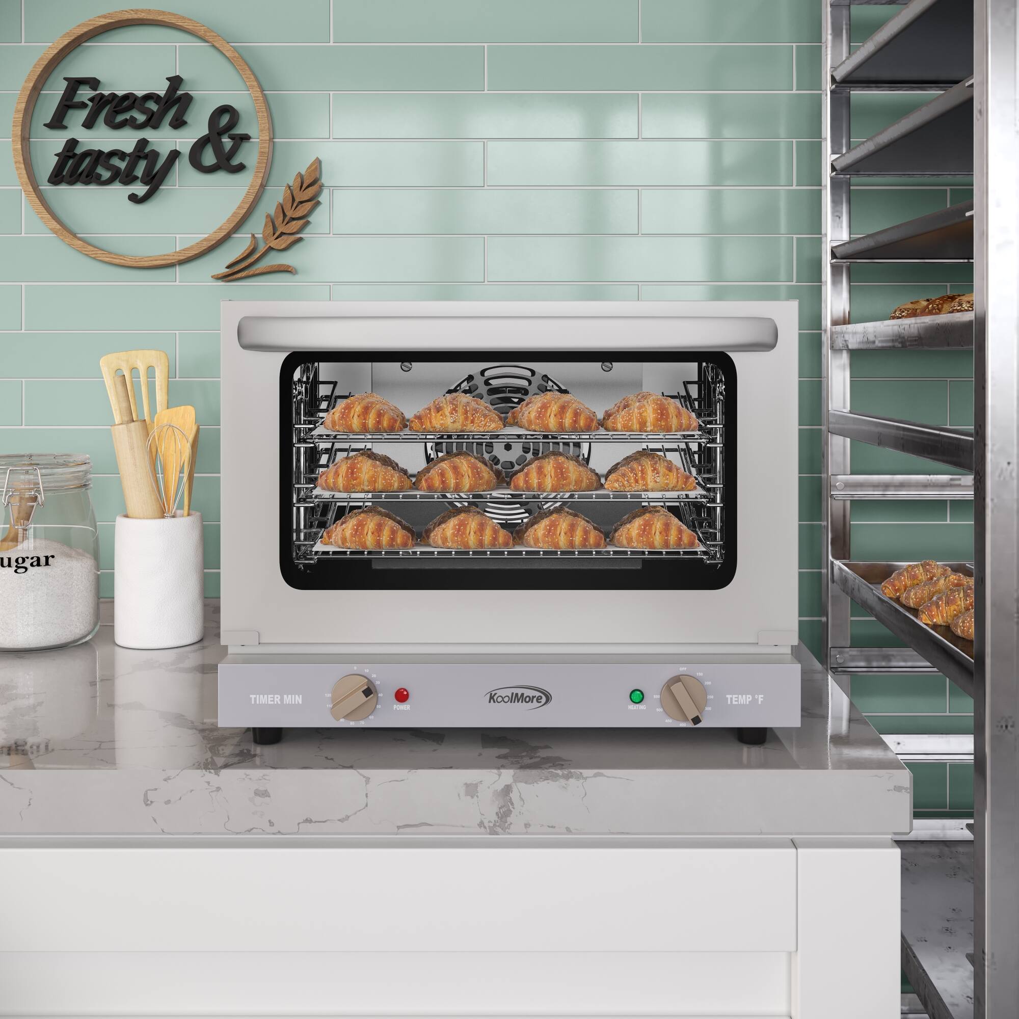 Fresh & tasty

KoolMore

TIMER MIN

TEMP °F