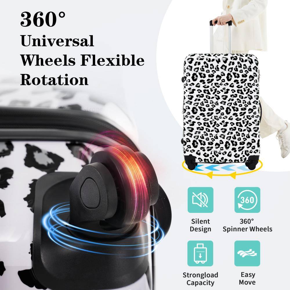 360° Universal Wheels Flexible Rotation

- Silent Design
- 360° Spinner Wheels
- Strong Load Capacity
- Easy Move