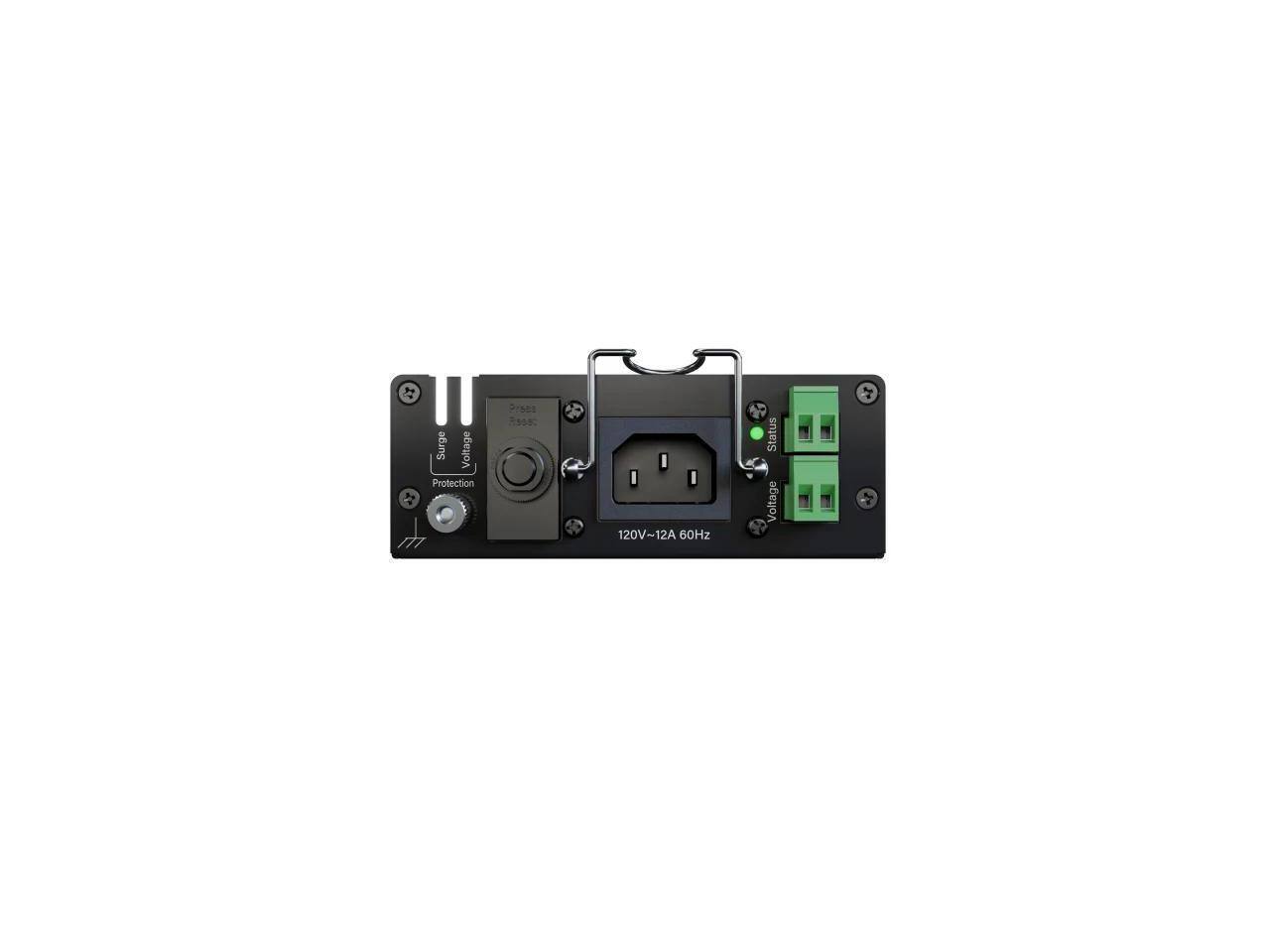Surge Voltage Protection  
Input: 120V-12A 60Hz  
Status Voltage