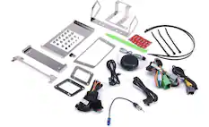 Front. Maestro - APX-S8-GM3 Dash & Wiring Kit - Black.