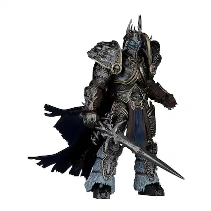 Front. McFarlane Toys - McFarlane Toys World of Warcraft The Lich King 7-Inch Deluxe Action Figure.