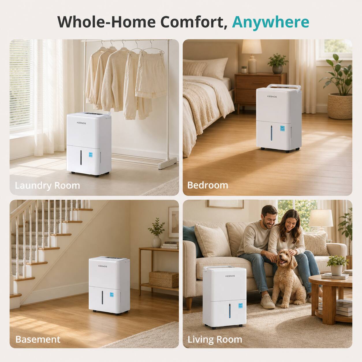 Whole-Home Comfort, Anywhere

Laundry Room
Bedroom
Basement
Living Room