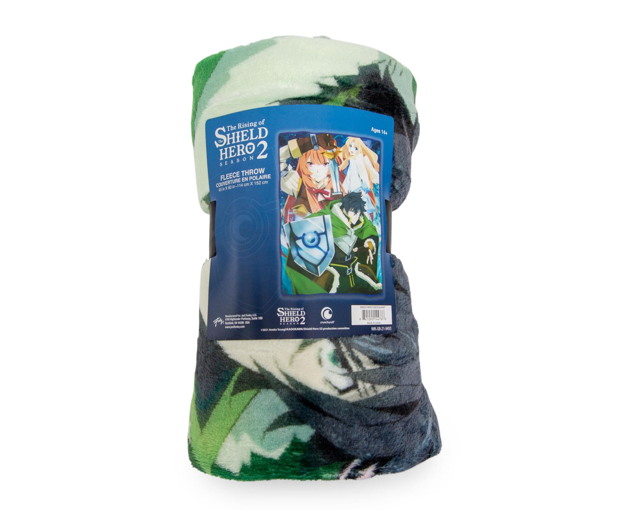 Rising of The SHIELD HERO 2 SEASON 5 FLEECE THROW EN POLAIRE COUVERTURE E 152 x 114 cm - Ages 14+ - SHIELD HERO 2 - 1001227