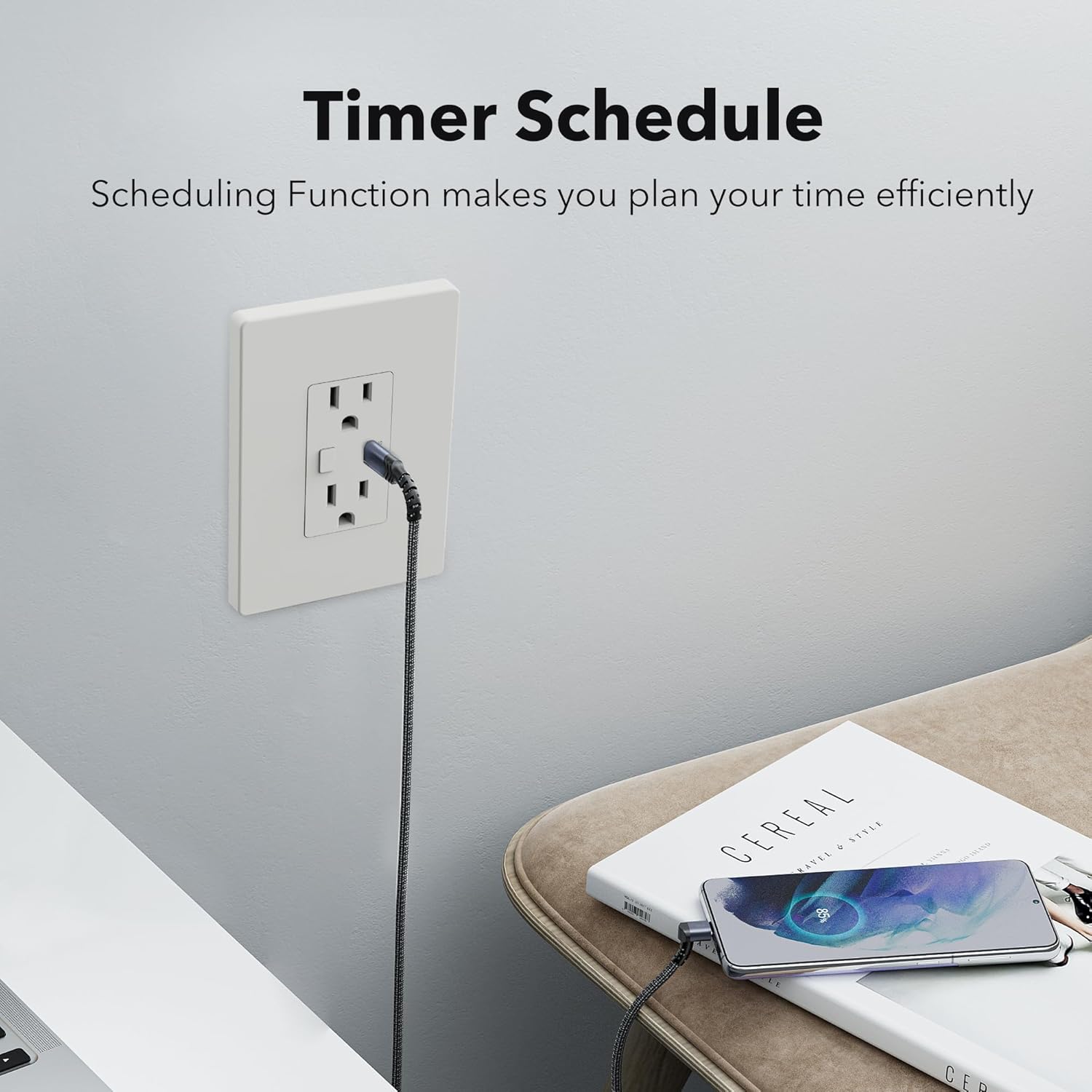 Timer Schedule  
Scheduling Function makes you plan your time efficiently