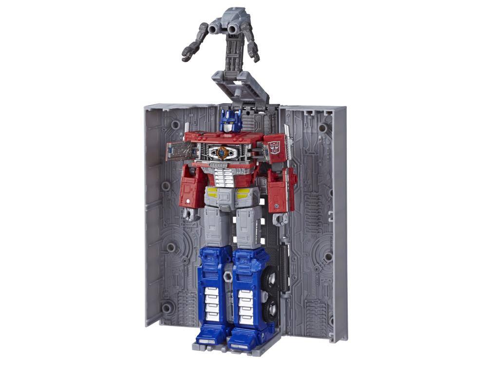 Alt View 6. Transformers - WFC-E11 Optimus Prime with Trailer Leader Class | Transformers Generations War for Cybertron Earthrise Chapter.