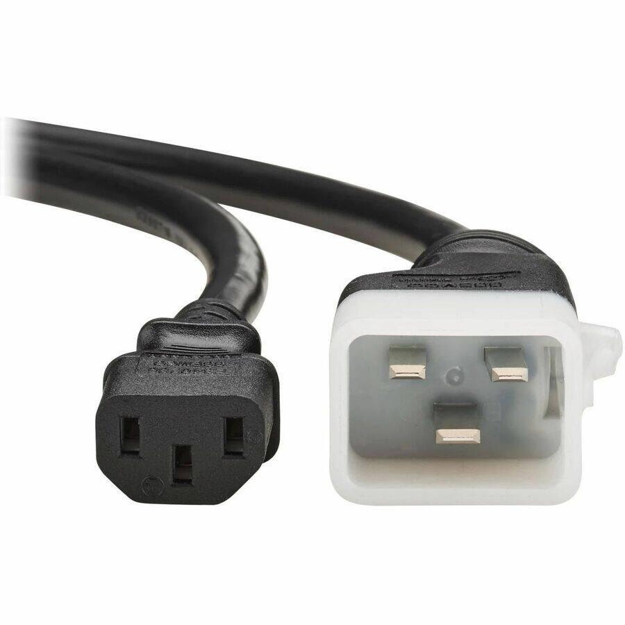 Alt View 3. Tripp Lite - Tripp Lite series P032-E04 Power Extension Cord - For Computer, Monitor, HDTV, PDU, Printer, Server, Tablet, UPS - Black.