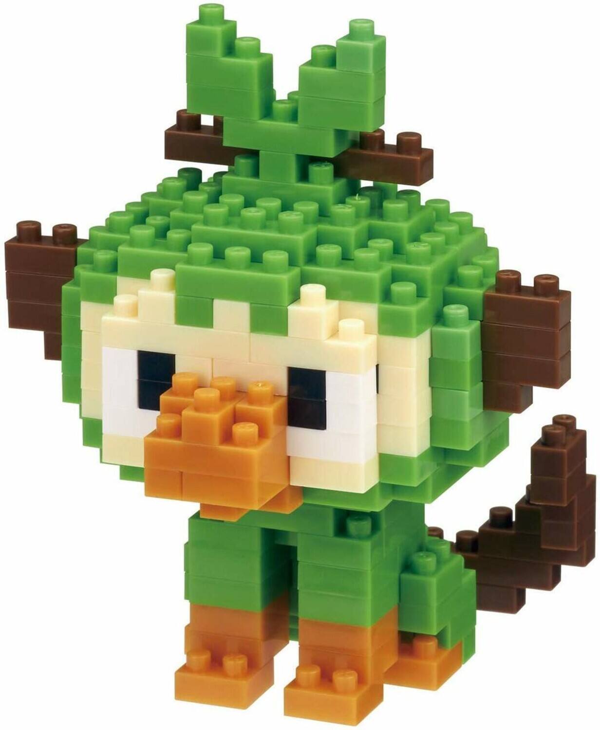 Nanoblock - Pokemon Series - Grookey Building Kit - Collectibles
