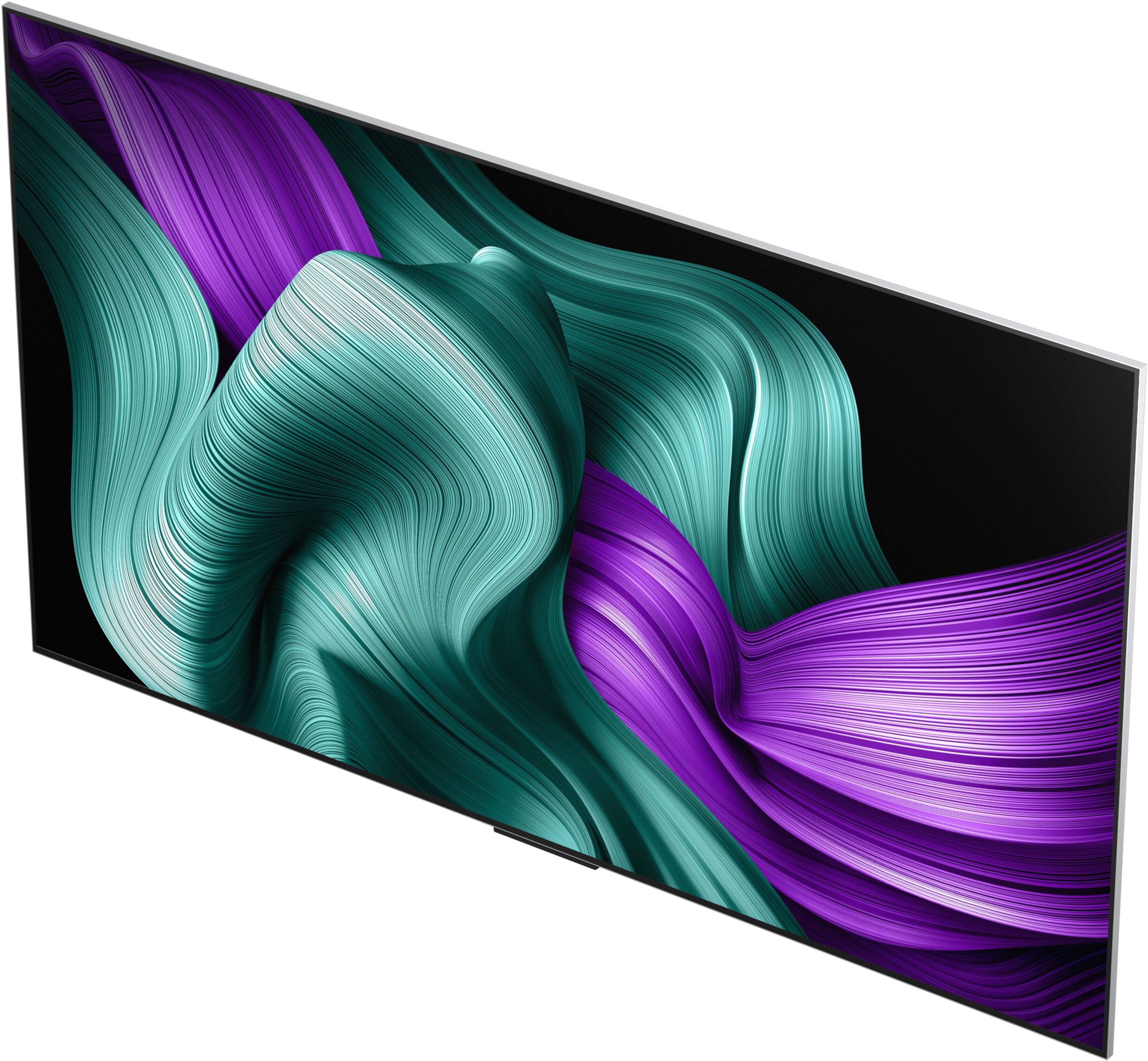 Alt View 27. LG - 77" Class M5 Series OLED evo AI 4K UHD Smart webOS TV with True Wireless Video & Audio Transfer  (2025).