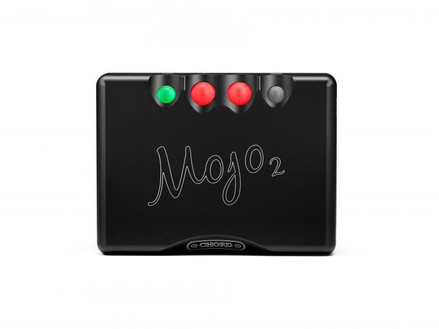 Front. Chord - MOJO 2 Portable DAC Headphone Amplifier - Black.