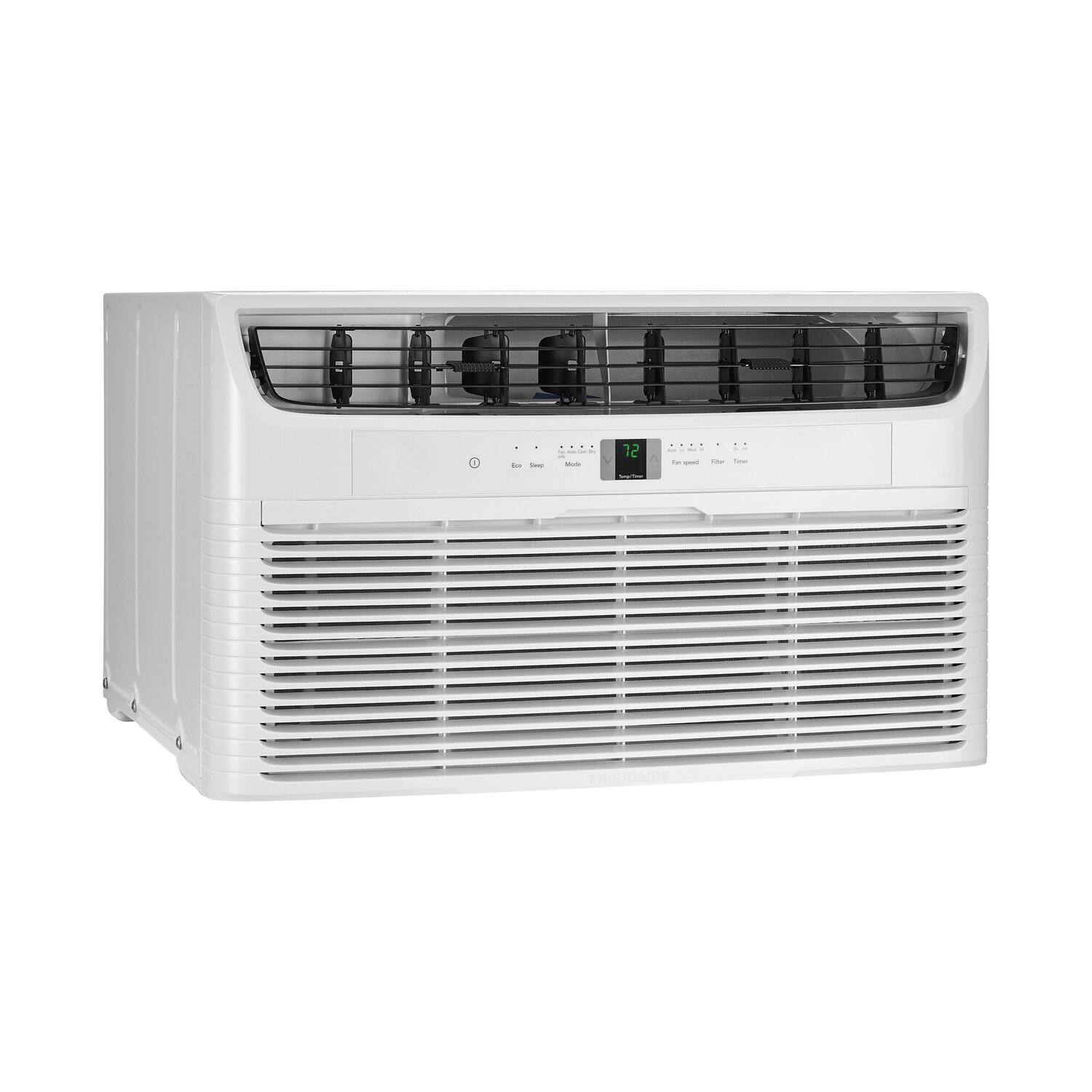 Alt View 1. Frigidaire - Frigidaire 230V 12,000 BTU 550 Sq. Ft. Wall Air Conditioner with 10,600 BTU Supplemental Heat - White.