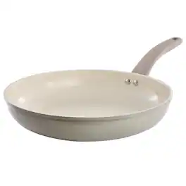Oster - Sutterville Choice 12 Inch Ceramic Nonstick Frying Pan - Beige