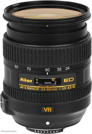 85 24 70 50 35
Nikon
ft m
10 ED
2
AF-S NIKKOR 24-85mm 1:3.5-4.5 G
VR
KenRockwell.com