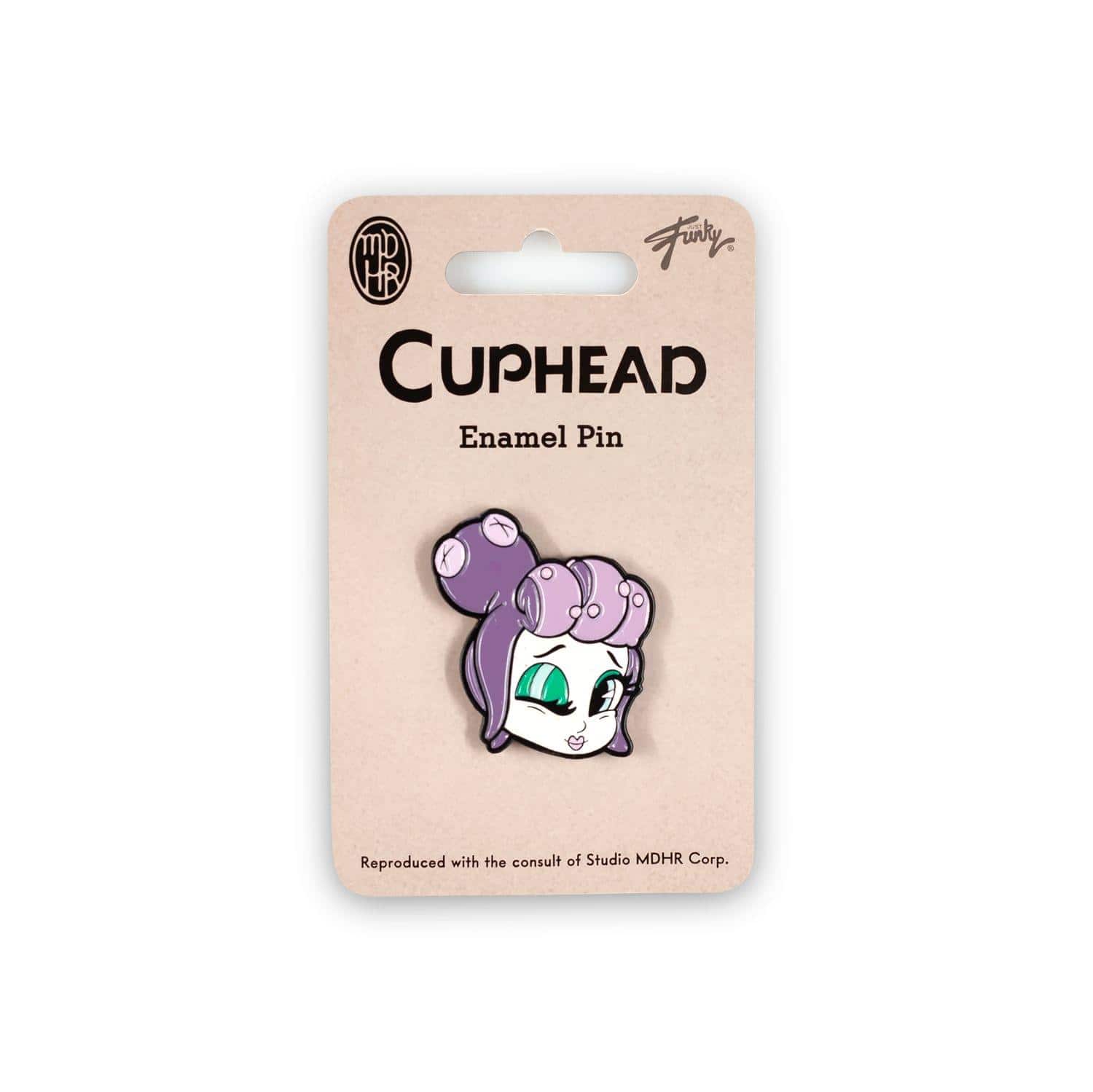 Just Funky - Cuphead Collectable | Cuphead Mermaid Boss Enamel Pin | Collector’s Edition - Purple price history on PriceWatchPro