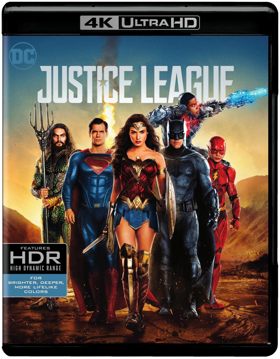 Justice League  - 4K Blu-Ray