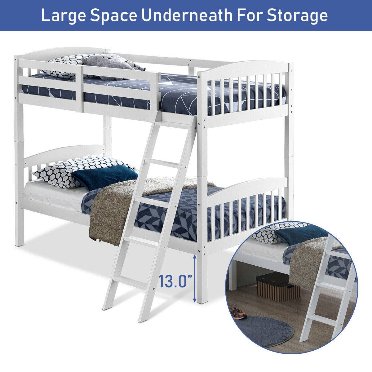 Large Space Underneath For Storage  
13.0"