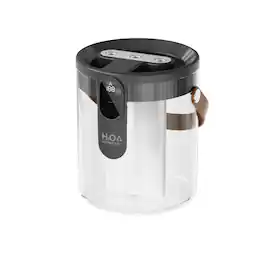 Cluzine - Cordless 3-Nozzle Humidifier with 3 Mist Levels, 1800mAh Battery, Portable for Home Office