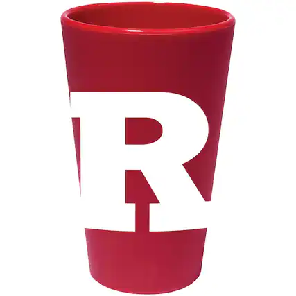 Front. WinCraft - Rutgers Scarlet Knights 16oz. Silicone Pint Glass - Multicolor.