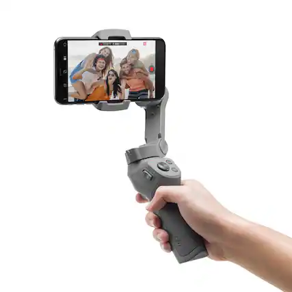 Front. DJI - Osmo Mobile 3 Combo Gimbal Stabilizer for Smartphones CP.OS.00000040.01.