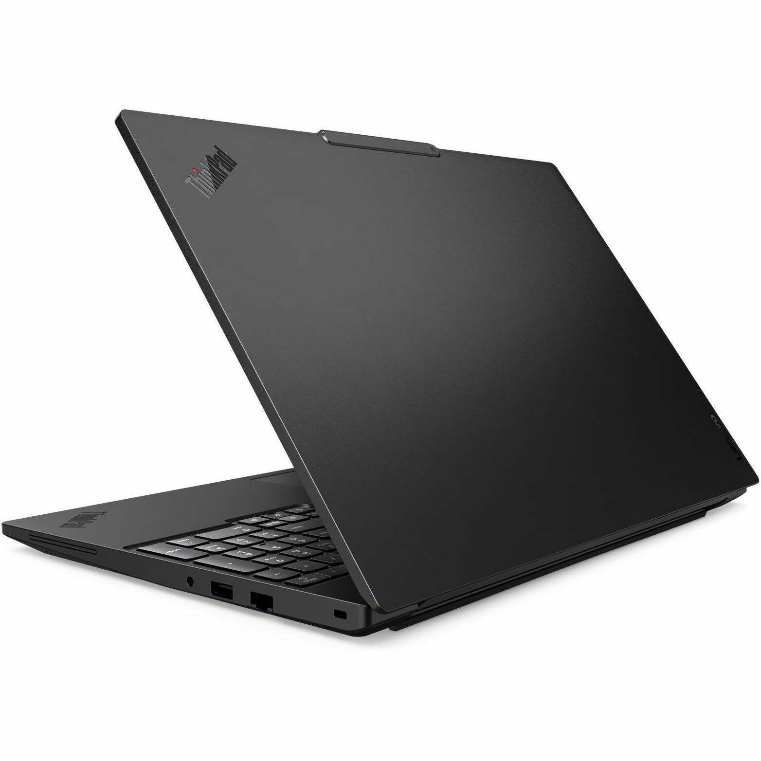 Alt View 7. Lenovo - Lenovo ThinkPad T16 Gen 5 16" Touch Copilot+ PC, Intel Core Ultra 5 335, 16GB, 512GB SSD, Win 11 Pro, Wi-Fi 7 - Black.