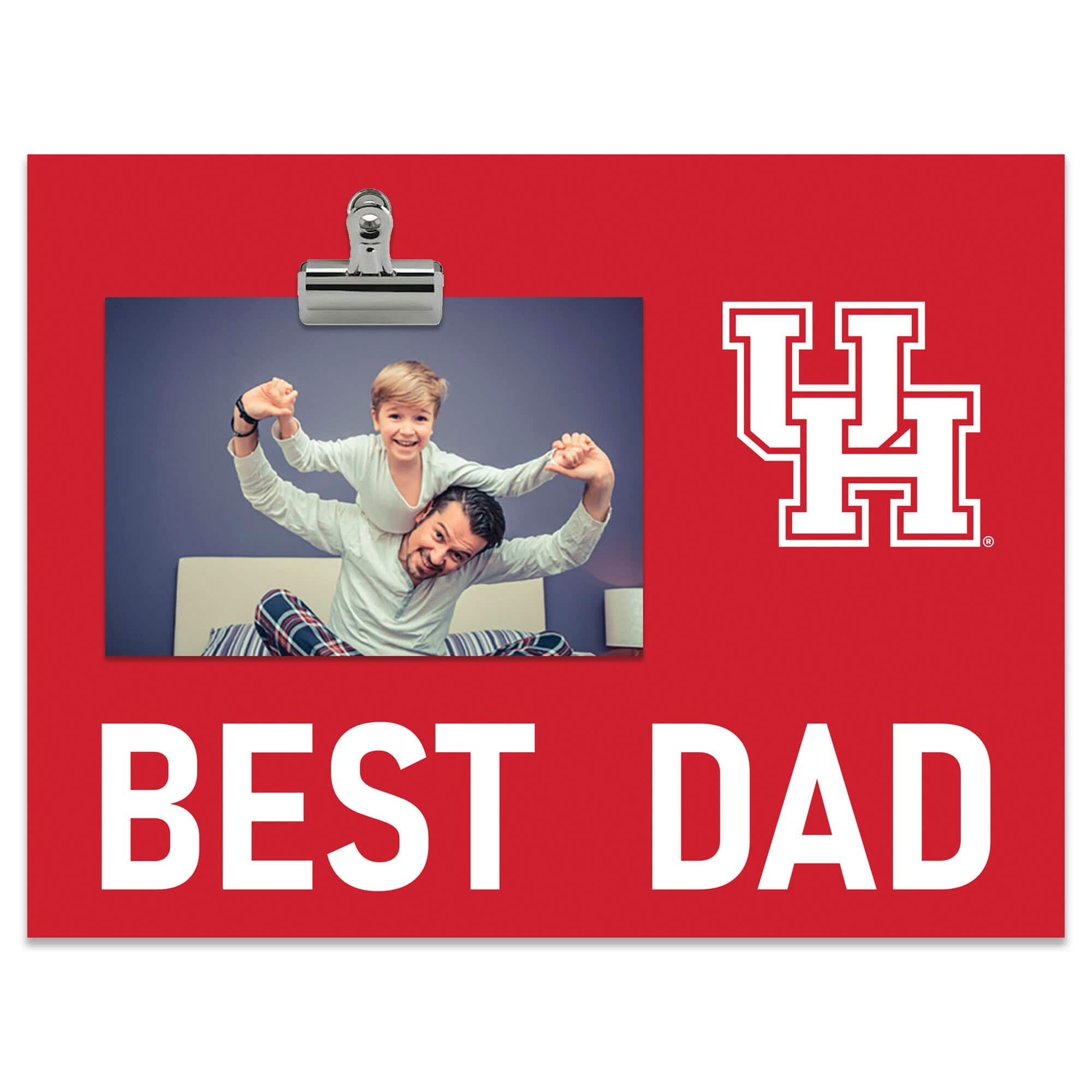 "Fan Creations - Houston Cougars 8"" x 10.5"" Briteline Best Dad Clip Frame - Multicolor" price history on PriceWatchPro