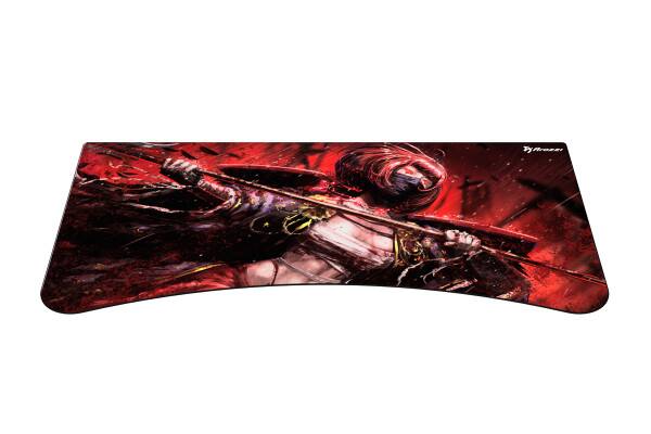 Front. Arozzi - Arozzi Full-Surface, Interchangeable, Water-Resistant, and Washable Mouse Pad with Stitched Edges - D019 ( Red Warrior ) - Red.