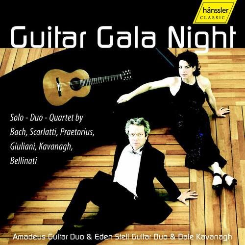 Guitar Gala Night

Solo - Duo - Quartet by Bach, Scarlatti, Praetorius, Giuliani, Kavanagh, Bellinati

Amadeus Guitar Duo & Eden Stell Guitar Duo & Dale Kavanagh