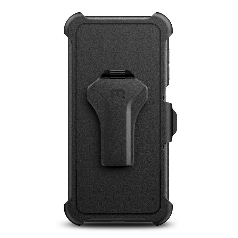 Alt View 1. Mybat Pro - MyBat Pro Maverick Series Case with Holster for Samsung Galaxy A13 5G - Black - Black.
