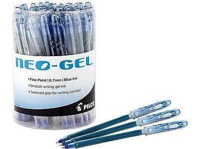 Pilot - Neo-Gel Gel Pens, Fine Point, 48/Pack - Blue Ink