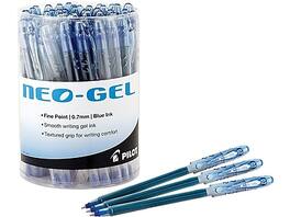 Pilot - Neo-Gel Gel Pens, Fine Point, 48/Pack - Blue Ink