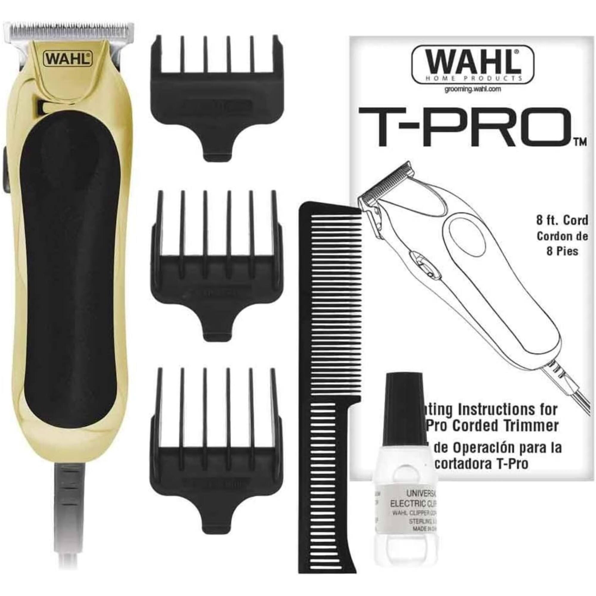 Wahl T Styler Corded Clipper and Trimmer T Blade Precision