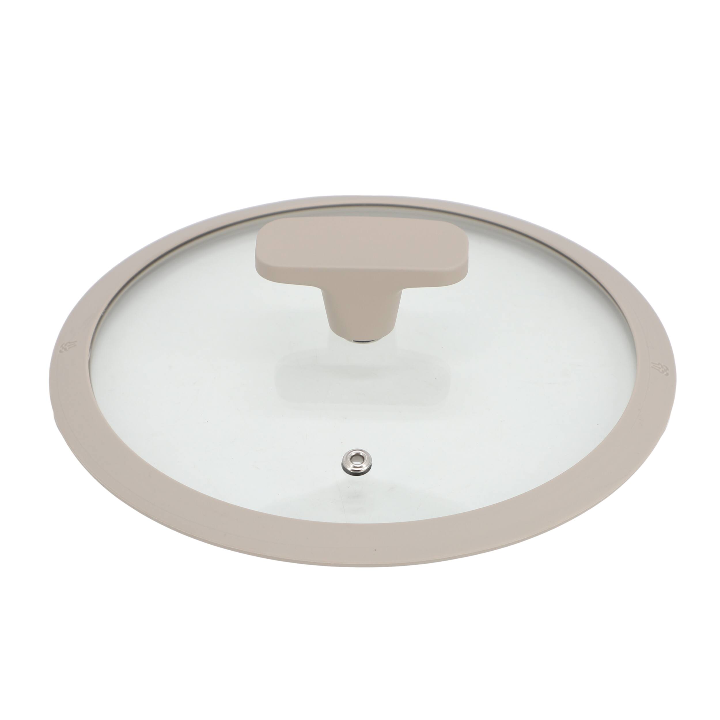 Alt View 3. Oster - Oster Ambrose 3 Quart Nonstick Aluminum Saucepan with Lid in Matte Grey - Grey.