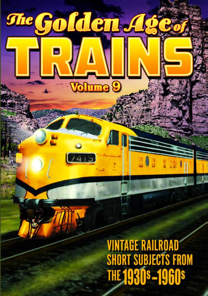 Front. Trains - The Golden Age of Trains, Volume 9 - DVD.