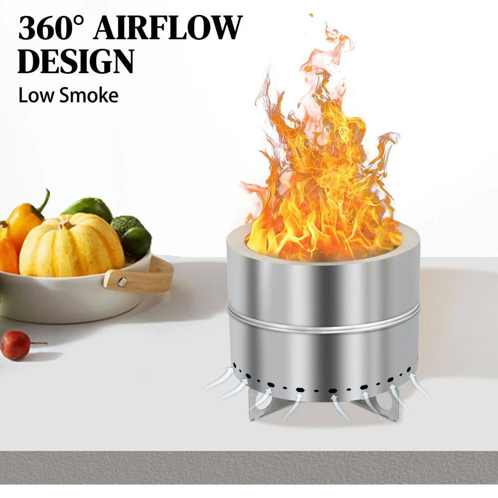 360° AIRFLOW DESIGN  
Low Smoke