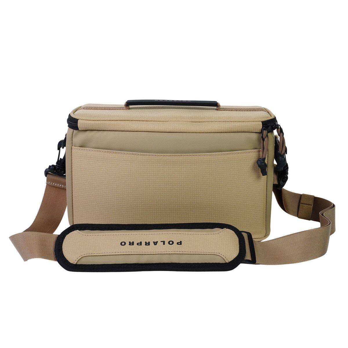 Alt View 2. Polar Pro - Polar Pro RoadRunner Camera Shoulder Bag - 6L, Desert.