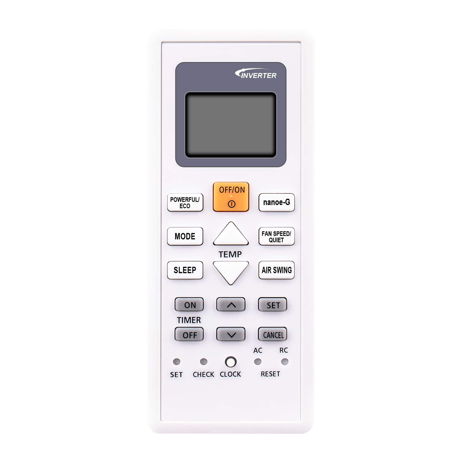 ZdalaMit - Replacement Remote fit for Panasonic Air Conditioner AC A/C - White