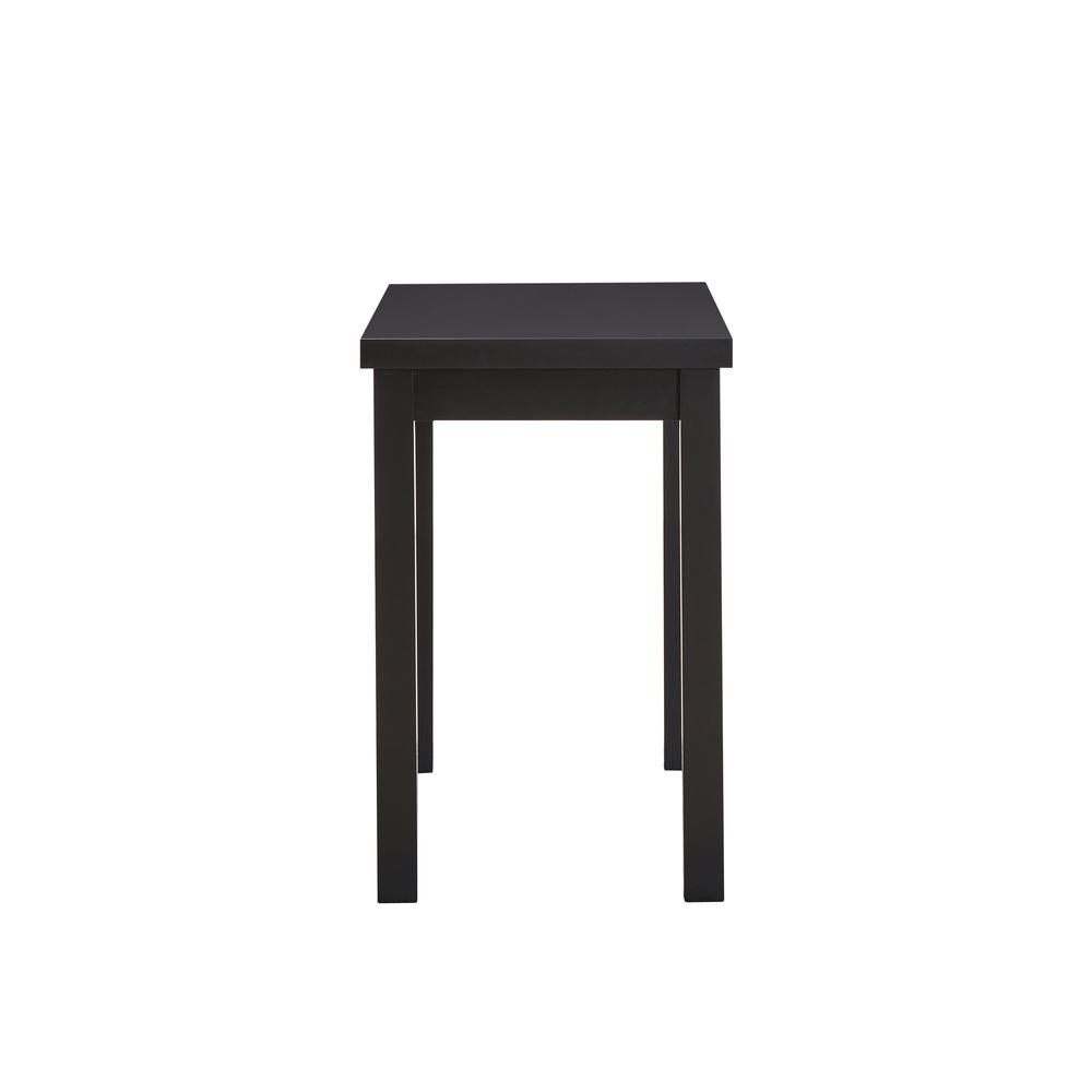 Alt View 3. Carolina Chair & Table - Waverly Thick Top Bar Table - Antique Black - Antique Black.