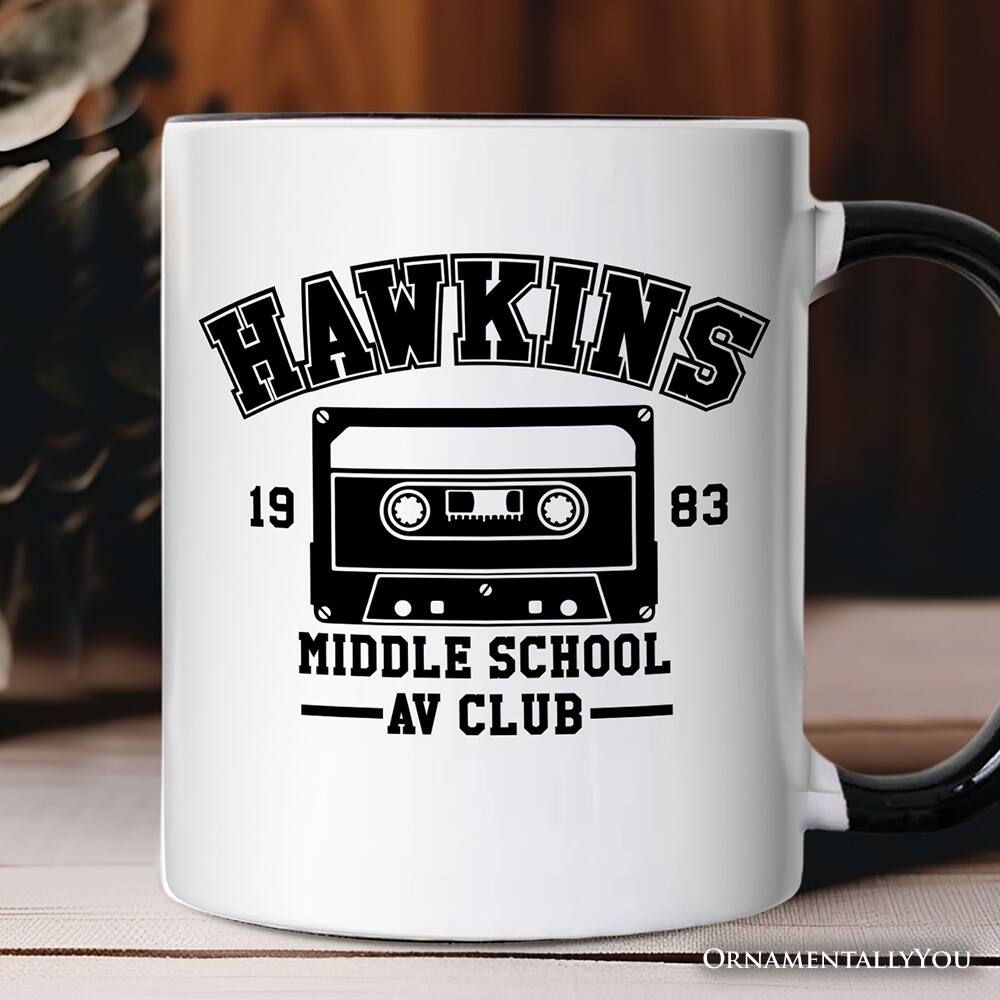 HAWKINS  
19 83  
MIDDLE SCHOOL  
AV CLUB  
ORNAMENTALLY YOU