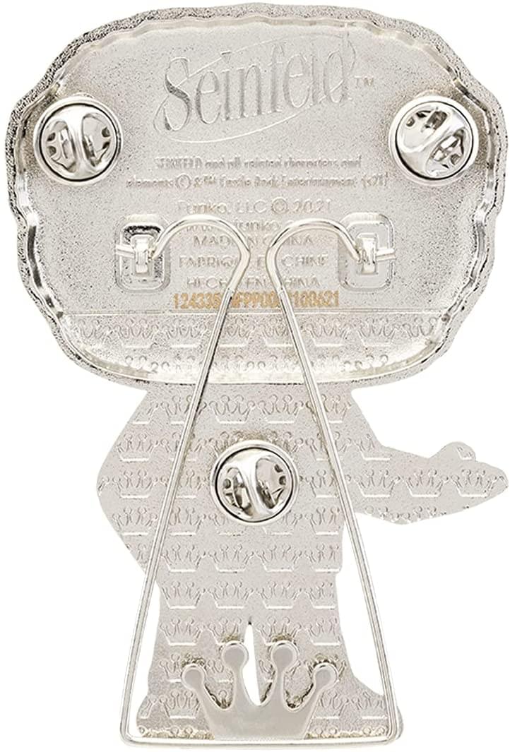 Sure, here is the corrected and grouped text from the image:

---

**Seinfeld™**

*Official licensed merchandise and collectibles by Paramount Pictures © 2021*

*Made in China*

*Fabrication en Chine*

*124335 29 100621*

*100001*

---

**Additional Text:**

*Seinfeld*  
*The show about nothing*  
*© 1990-2021 Paramount Pictures*

*Made in China*  
*Fabrication en Chine*

*124335 29 100621*