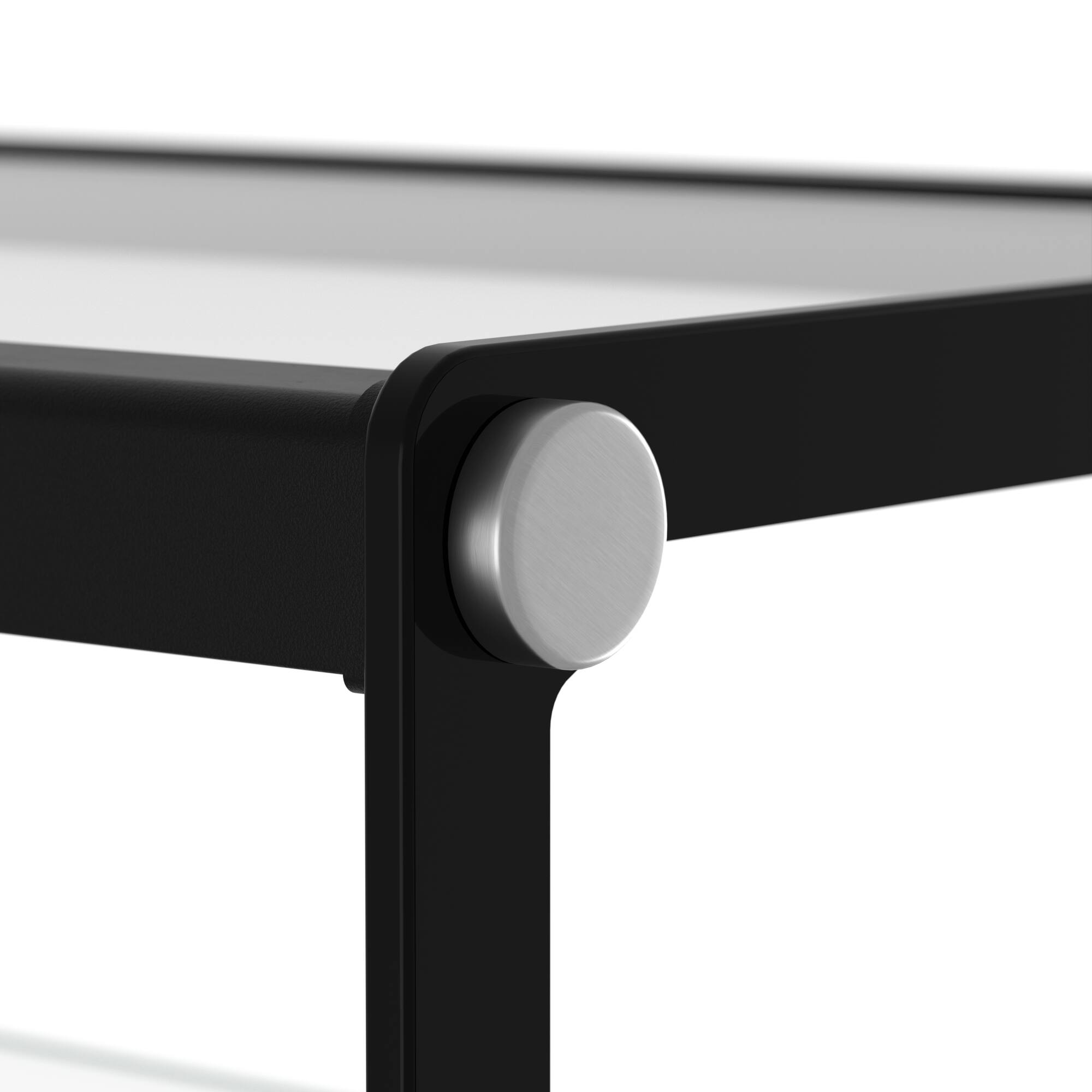 Alt View 5. Koolmore - 33 in. 2 Tiered Pastry Display Case With Shelf and Sliding Door, 3.2 cu. ft. Capacity, ETL Listed (KM-DC-3CSBK) - Black.