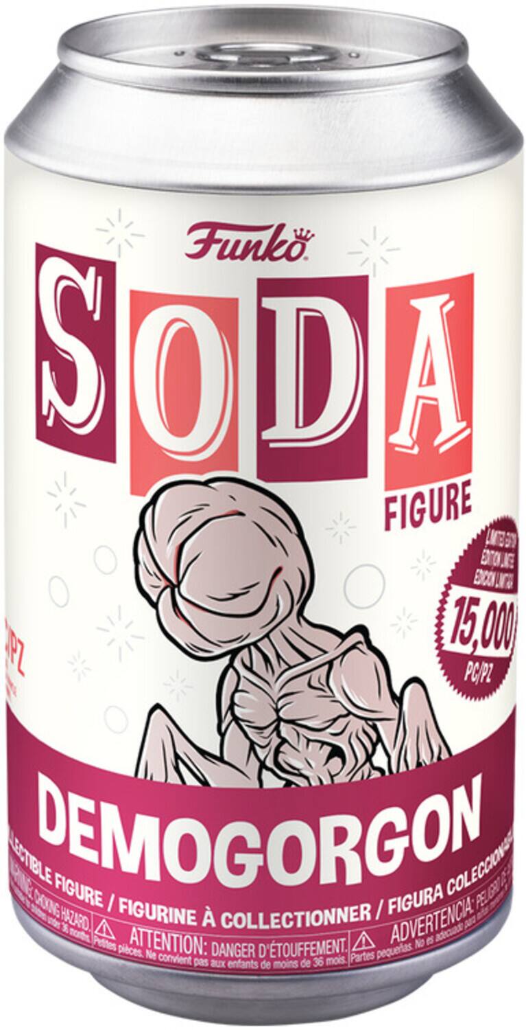 Funk SODA FIGURE EDITION 15,000 PC/PZ DEMOGORGON FIGURE COLLECTIONNER ATTENTION: DANGER D'ÉTOUFFEMENT. Parties pequeñas. No se convierten en pequeños.