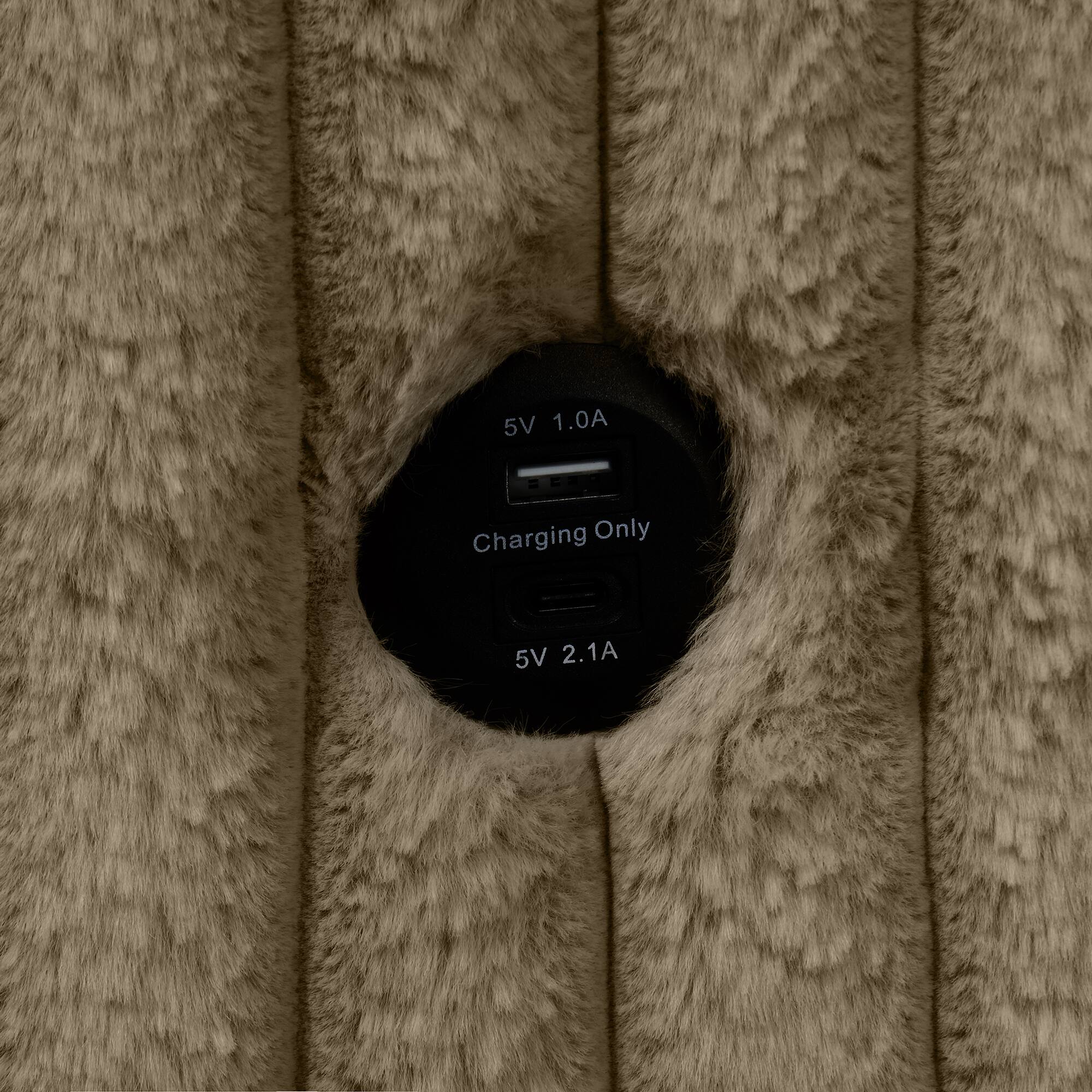 5V 1.0A Charging Only  
5V 2.1A