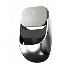 Front. PRIMEPLUS - Wireless Controll ChatGpt Detachable Air Mouse Wireless Touchpad All-in-one Pocket AI Recording Enabled Mouse Office - Silver.