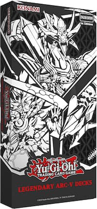 KONAMI
KONAMI
ENGLISH EDITION
1st Edition
SHONENJUMP
Yu-Gi-Oh!
Yu-Gi-Oh! TRADING CARD GAME
LEGENDARY ARC-V DECKS
©2015 Studio DEEN, TV TOKYO, KONAMI